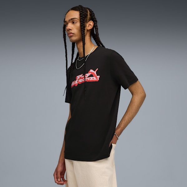 GRAPHIC Play Different Tee Men, PUMA Black, extralarge