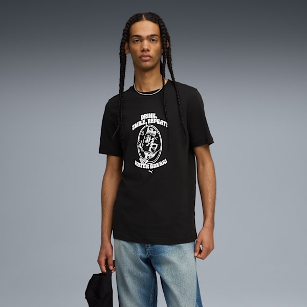 Graphics Water Break Men, PUMA Black, extralarge