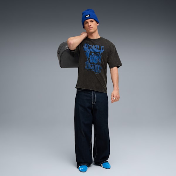 GRAPHIC Tee Men, PUMA Black, extralarge