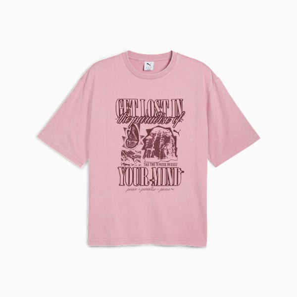 GRAPHIC Tee Men, Poised Pink, extralarge