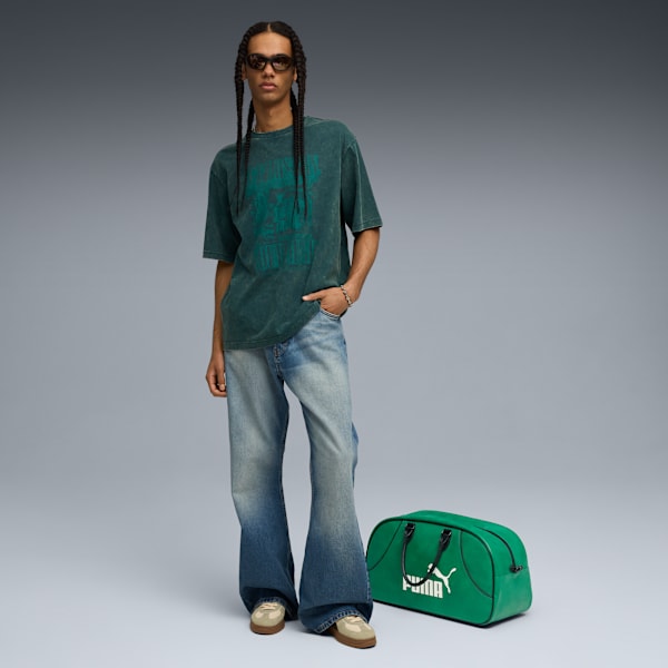 GRAPHIC Tee Men, Green Terrain, extralarge