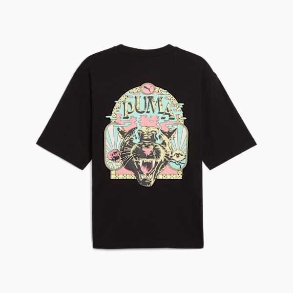 GRAPHIC Tee Men, PUMA Black, extralarge