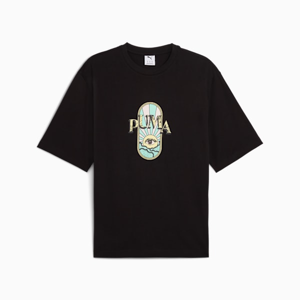 GRAPHIC Tee Men, PUMA Black, extralarge