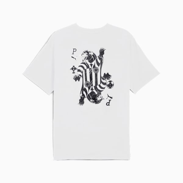 Graphic Card Play Relaxed Tee Men, PUMA White, extralarge