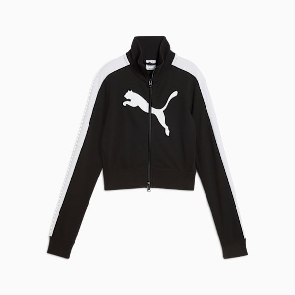 Chamarra corta FUTURE.PUMA.ARCHIVE para mujer, PUMA Black-PUMA White, extralarge
