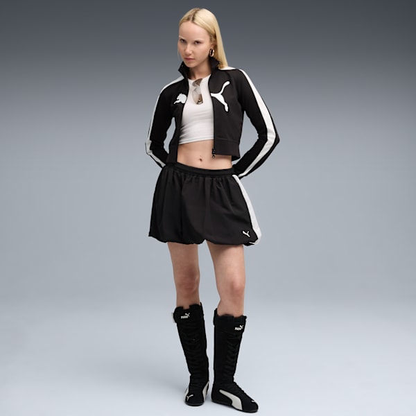 Chamarra corta FUTURE.PUMA.ARCHIVE para mujer, PUMA Black-PUMA White, extralarge