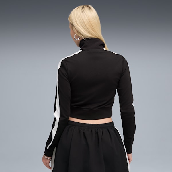 Chamarra corta FUTURE.PUMA.ARCHIVE para mujer, PUMA Black-PUMA White, extralarge