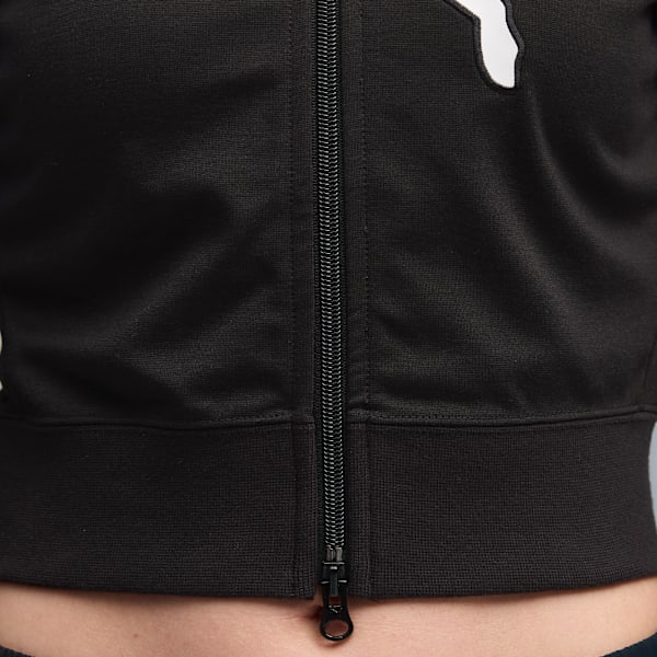 Chamarra corta FUTURE.PUMA.ARCHIVE para mujer, PUMA Black-PUMA White, extralarge