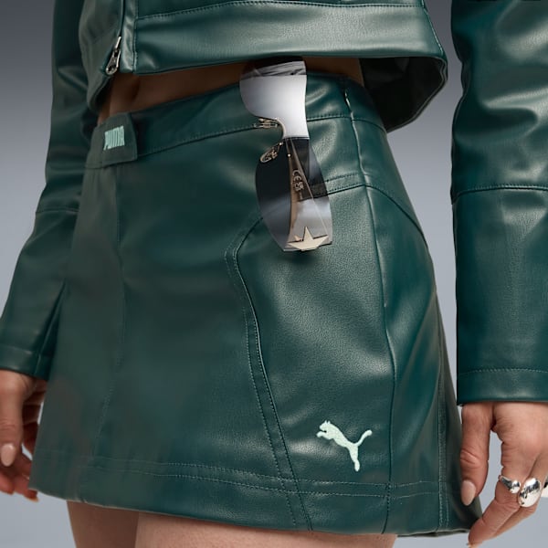 FUTURE.PUMA.ARCHIVE Women's Skirt, Green Terrain, extralarge