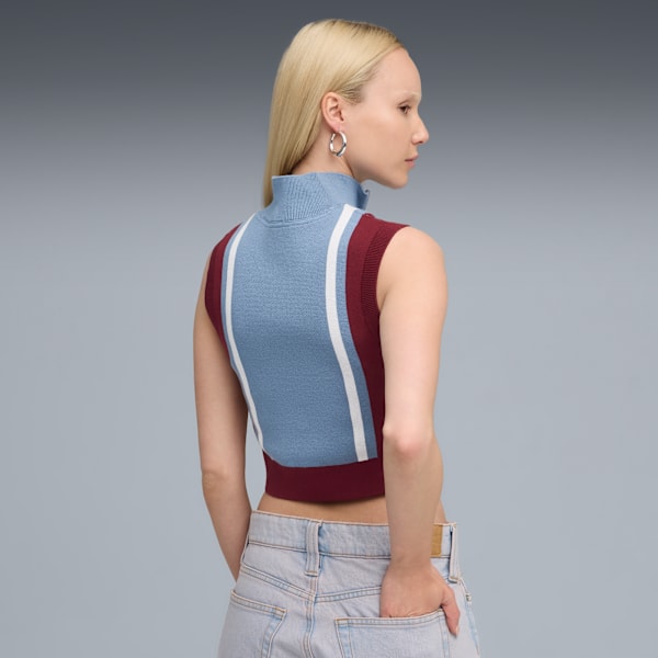 FUTURE.PUMA.ARCHIVE Tank Women, Ruby Shimmer-Cool Blue, extralarge