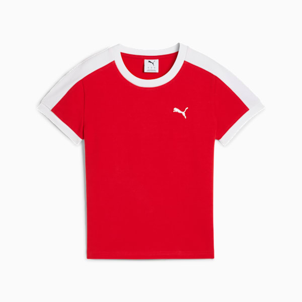 T7 Slim Tee Women, For All Time Red, extralarge