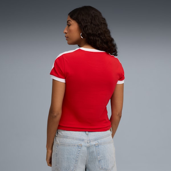 T7 Slim Tee Women, For All Time Red, extralarge