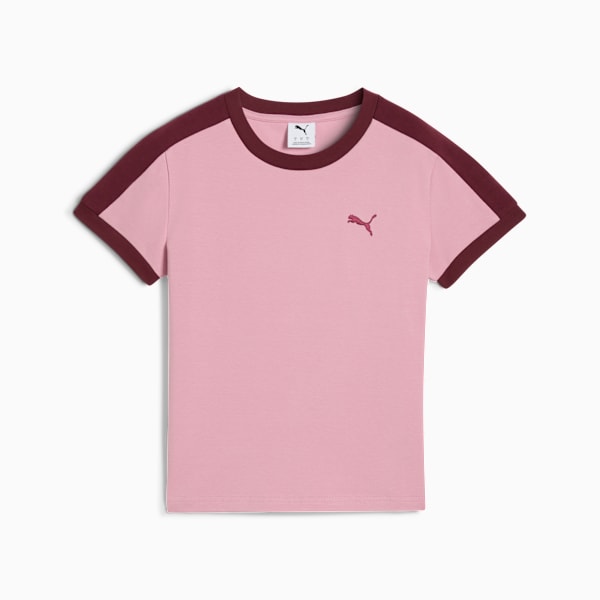 T7 Slim Tee Women, Poised Pink, extralarge