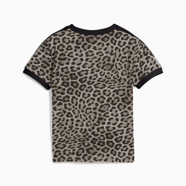 T7 Leo Luxe Slim Tee Women, PUMA Black, extralarge-GBR