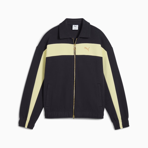 T7 Relaxed Track Jacket Women, New Navy, extralarge