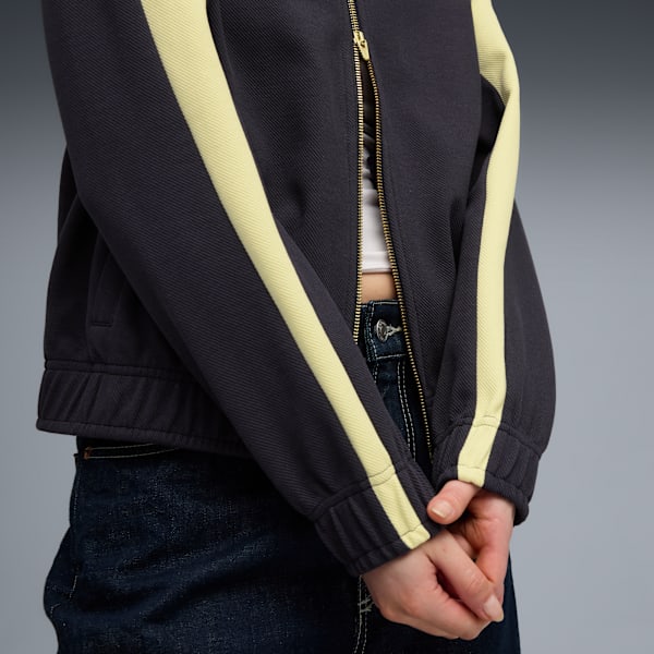 T7 Relaxed Track Jacket Women, New Navy, extralarge