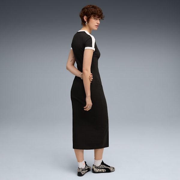 Wardrobe Essentials Slim Fit Dress Women, PUMA Black, extralarge