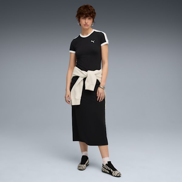 Wardrobe Essentials Slim Fit Dress Women, PUMA Black, extralarge