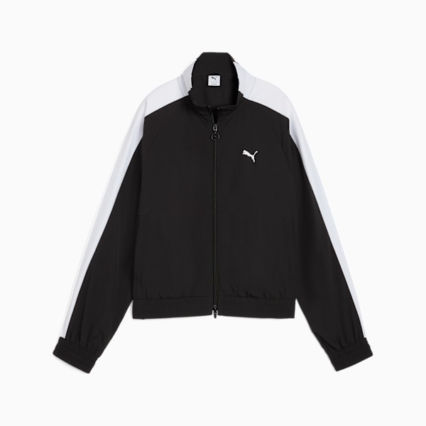 T7 Relaxed Track Jacket Women, PUMA Black, extralarge