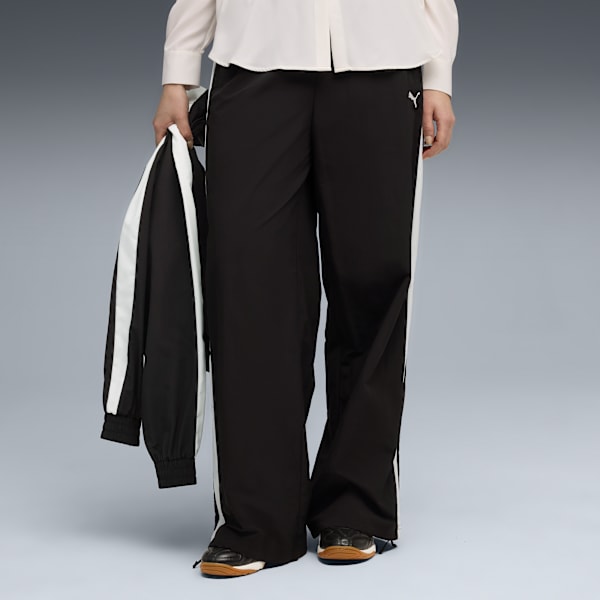 T7 Relaxed Track Pants Women, PUMA Black, extralarge