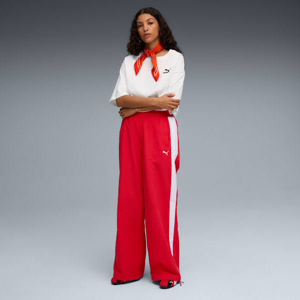 T7 Relaxed Track Pants Women, For All Time Red, extralarge