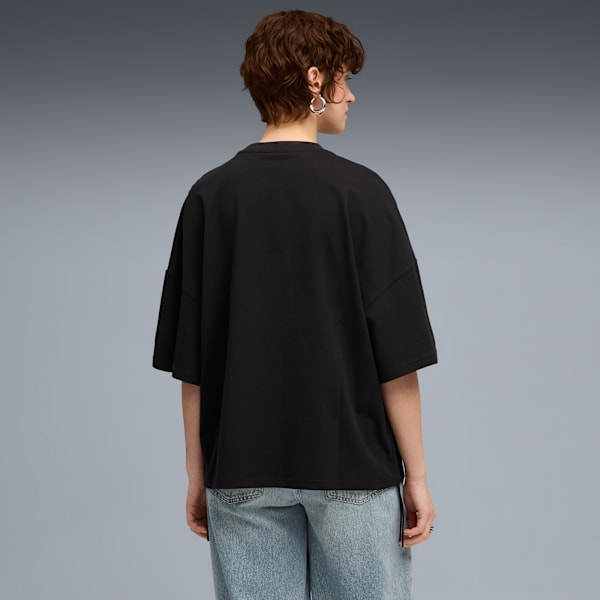 Playera oversize DARE TO para mujer, PUMA Black, extralarge