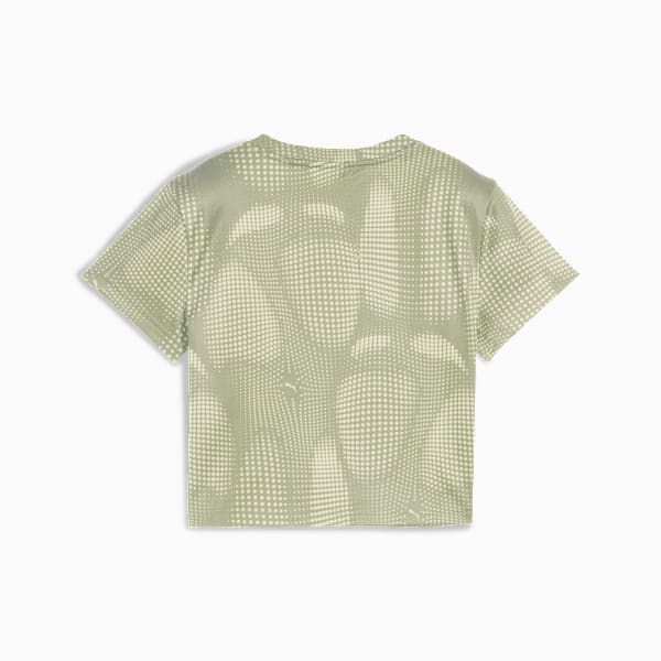 DARE TO All Over Print Baby Tee Women, Lux Army, extralarge