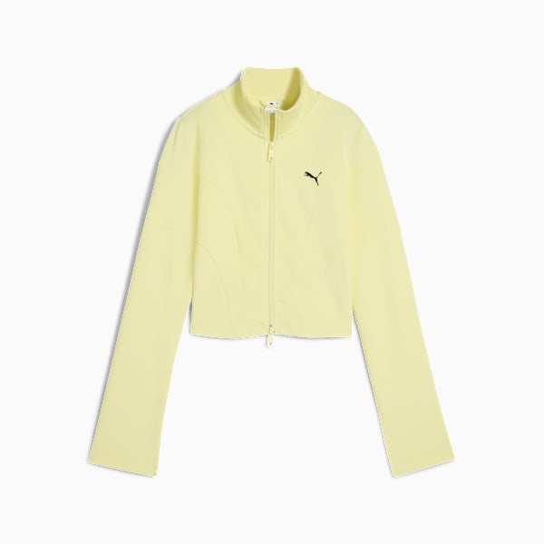 DARE TO Slim Track Jacket Women, Gold Moon, extralarge