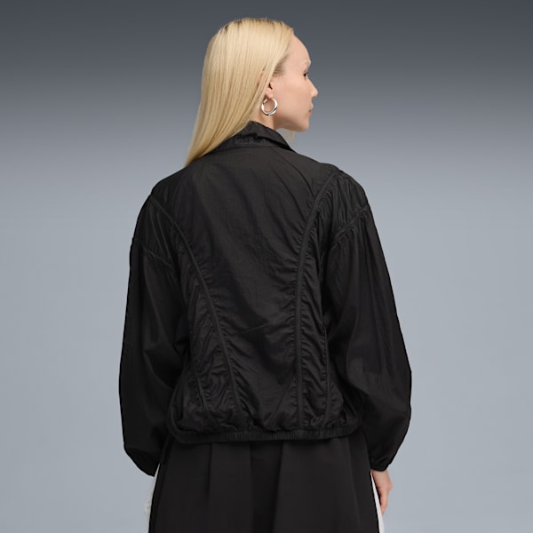DARE TO Oversized Woven Jacket Women, PUMA Black, extralarge