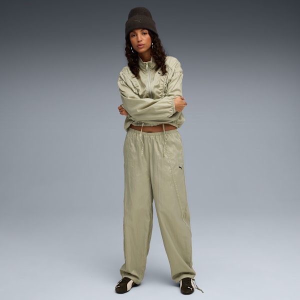 DARE TO Oversized Woven Jacket Women, Lux Army, extralarge-GBR