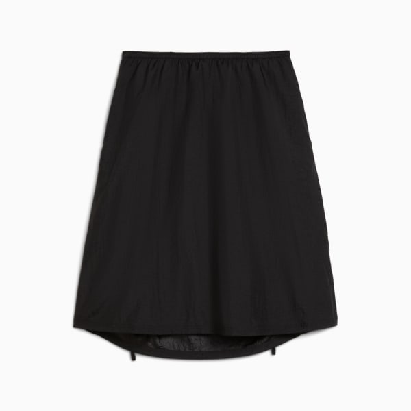 DARE TO Woven Midi Skirt Women, PUMA Black, extralarge