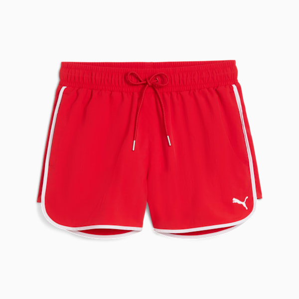 WARDROBE ESS Woven Shorts 3' Women, For All Time Red, extralarge