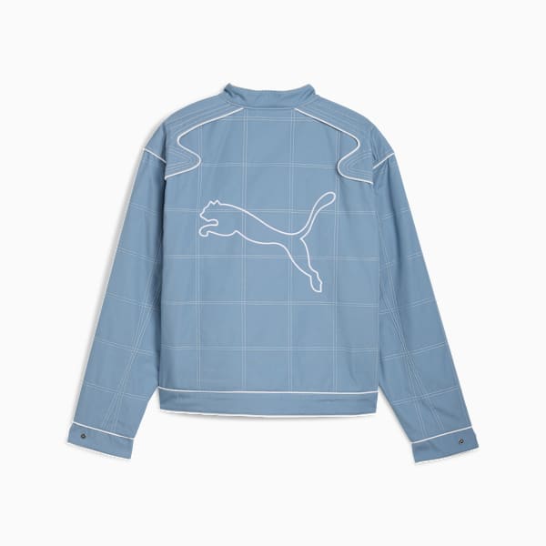 FUTURE.PUMA.ARCHIVE Racer Jacket Unisex, Cool Blue, extralarge