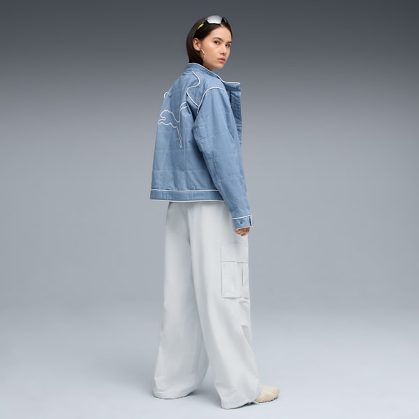 Racer Jacket Unisex, Cool Blue, extralarge