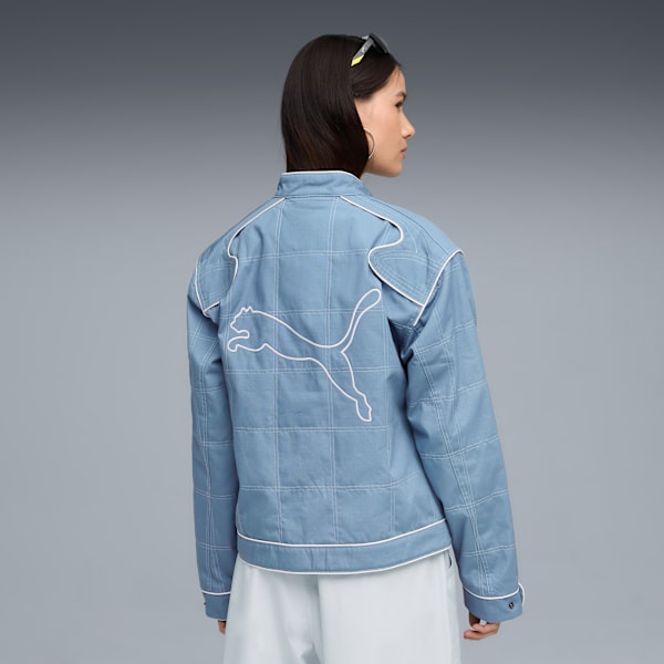 FUTURE.PUMA.ARCHIVE Racer Jacket Unisex, Cool Blue, extralarge