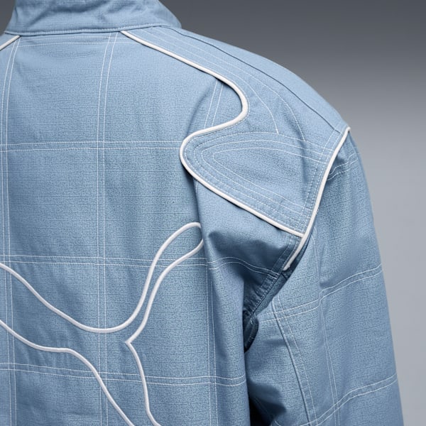 FUTURE.PUMA.ARCHIVE Racer Jacket Unisex, Cool Blue, extralarge