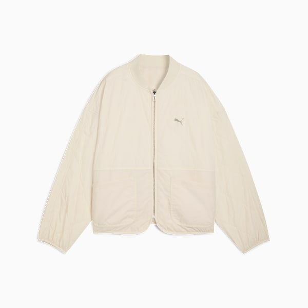 Wardrobe Essentials Reversible Liner Jacket Women, Alpine Snow, extralarge