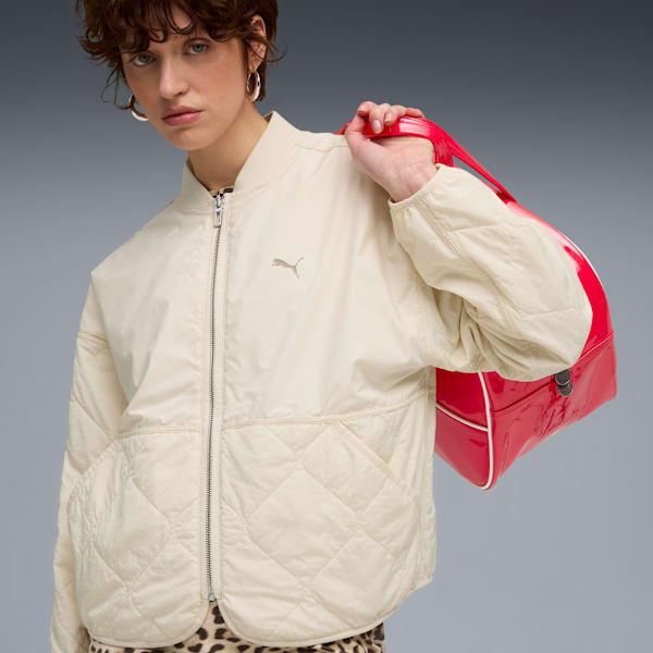 Wardrobe Essentials Reversible Liner Jacket Women, Alpine Snow, extralarge