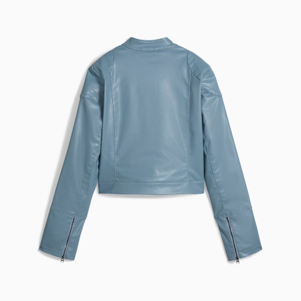 FUTURE.PUMA.ARCHIVE Racer Jacket Women, Cool Blue, extralarge-GBR