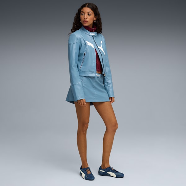 FUTURE.PUMA.ARCHIVE Racer Jacket Women, Cool Blue, extralarge-GBR
