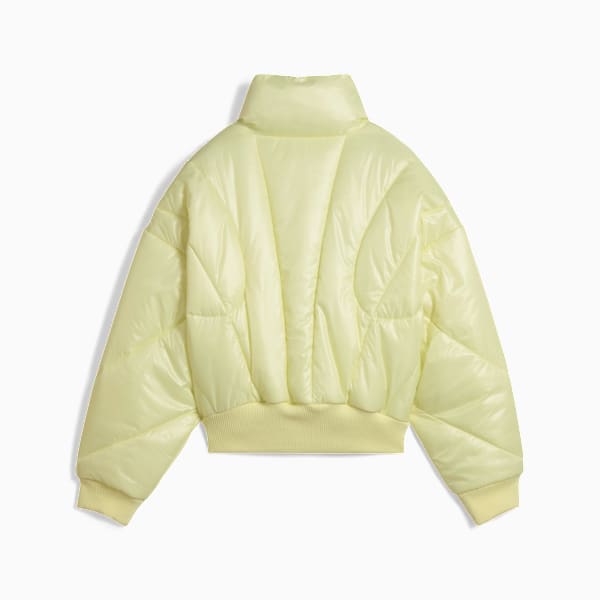DARE TO Women's Water-Repellent Puffer Jacket, Gold Moon, extralarge-IND