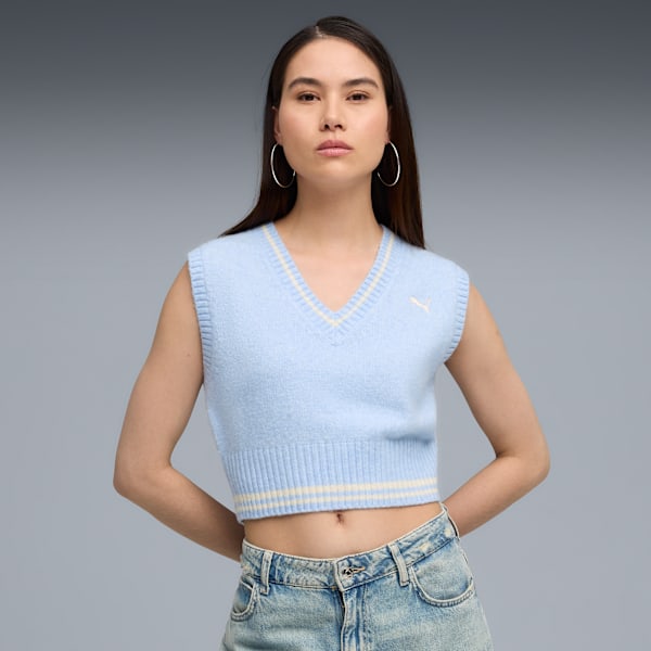 PUMA Premium Essentials Women's Vest, Haute Tropic, extralarge
