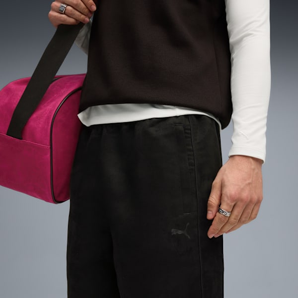 T7 Relaxed Suede Track Pants Men, PUMA Black, extralarge-GBR