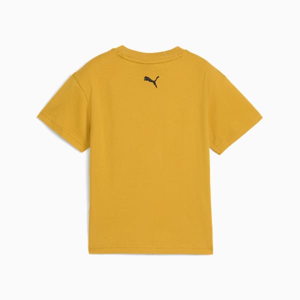 Moody Cat Graphic Tee II Kids, Archive Gold, extralarge