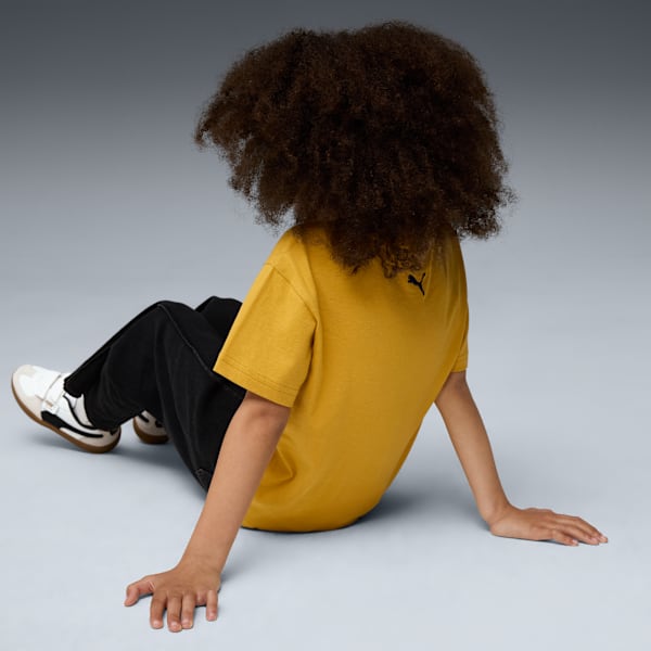 Moody Cat Tee Kids, Archive Gold, extralarge
