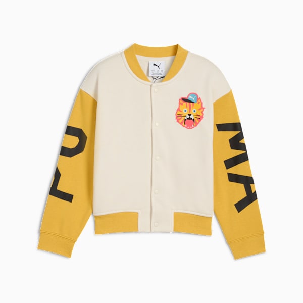Moody Cat Bomber Kids, Alpine Snow, extralarge