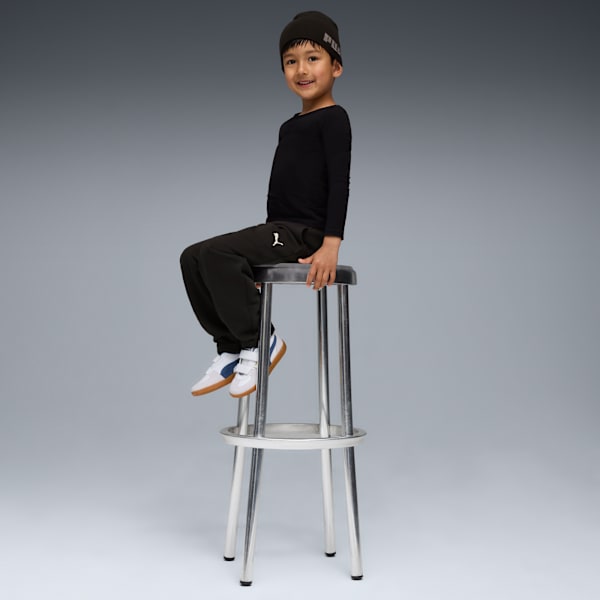 Moody Cat Sweatpants Kids, PUMA Black, extralarge