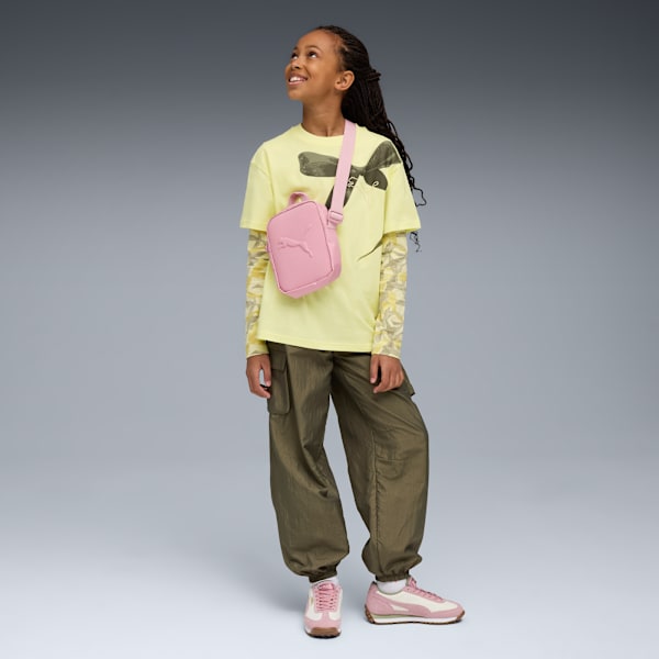 Bowtique Relaxed Graphic Tee Youth, Gold Moon, extralarge