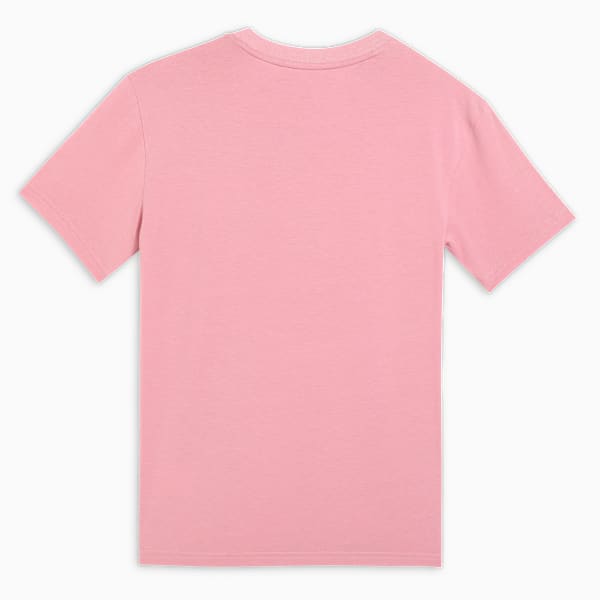 BOWTIQUE Girls' Relaxed Ribbon Detail Tee, Poised Pink, extralarge-IND