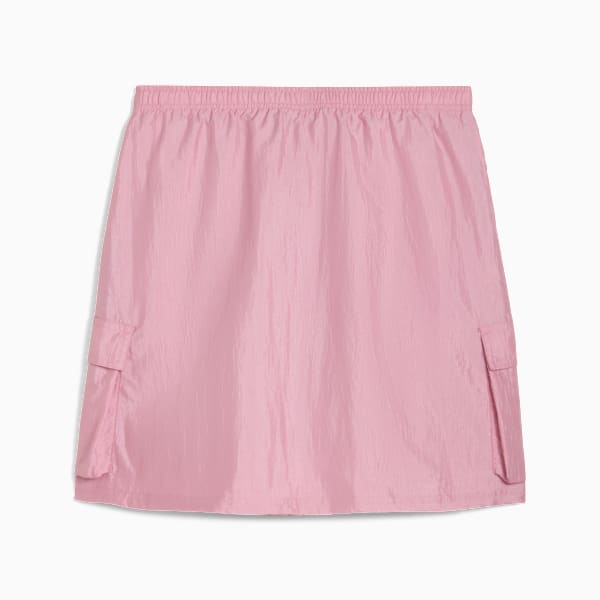 Bowtique Woven Cargo Skirt Youth, Poised Pink, extralarge